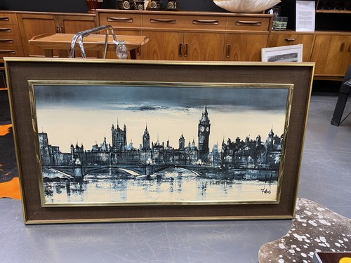 Westminster lights print - lights,