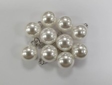 Round Dome Pearl Shank Buttons