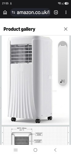 Portable air conditioner 12000 - conditioner,
