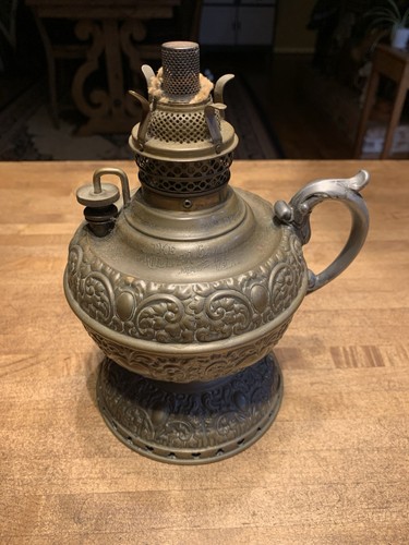 Antique brass ornate miller - brass,