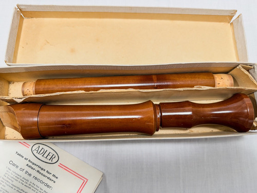 Vintage wooden recorder joe - vintage,