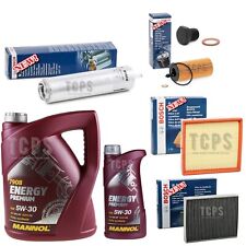 FITS BMW 320D F31 MSPORT TOURING FUL BOSCH SERVICE KIT + 6L MANNOL 5W30 OIL