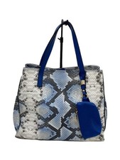 RIPANI Handbag Leather BLU Animal
