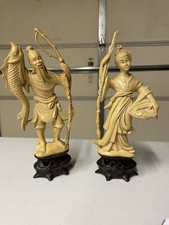 Vintage Resin Ivory Color