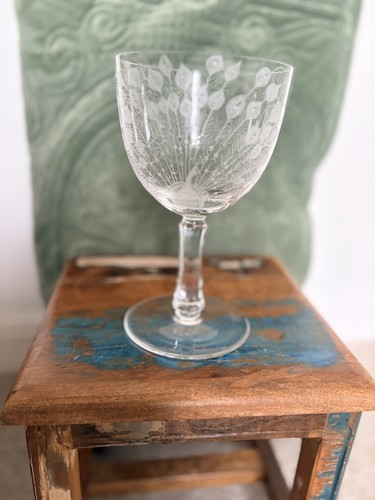 Beautiful engraved moser large - engraved,