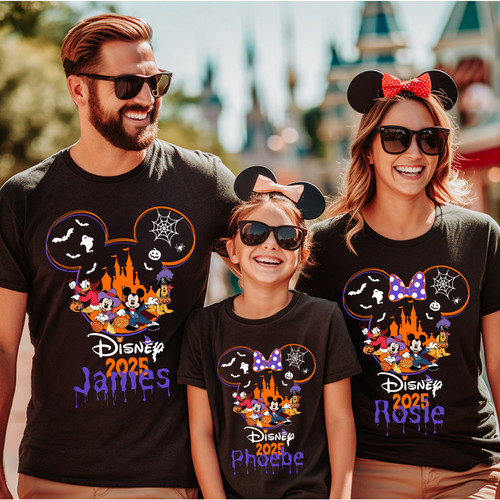 Personalised disney family - family, t