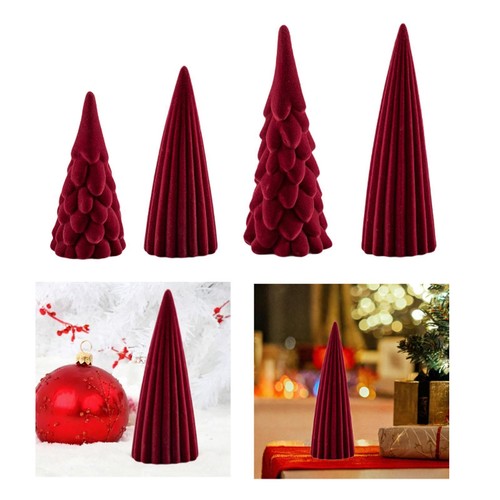 Ceramic christmas tree - christmas, flocked