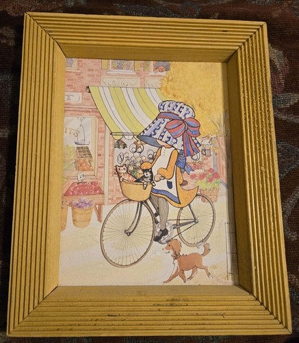 Vtg holly hobbie bonnet - hobbie,