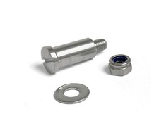Lambretta Headset Lever pivot bolt stainless 8mm oversize nyloc pin handlebar MB