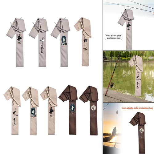 Canvas fishing rod bag - fishing,