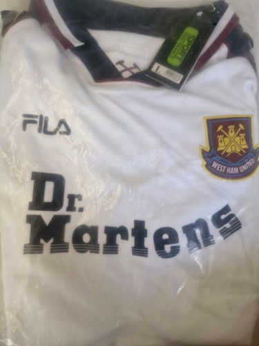 West ham football shirt large - football,