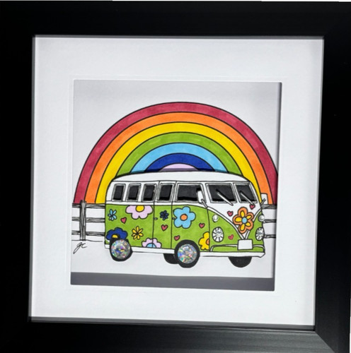 Handmade 6x6 camper van - vw,