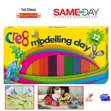 12 Colours Modelling Clay