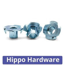 M6 (6mm) Four Pronged T Nuts
