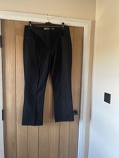 RJR John Rocha Women's Black Jeans Straight Leg Size 16 L 29 Cotton VGC