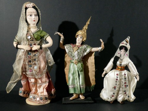 Vintage souvenir dolls - vintage,