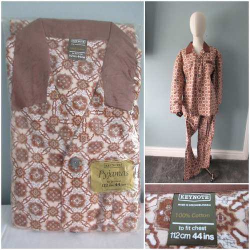 Vintage mens pajamas - mens, 1970s
