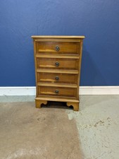 Vintage Walnut Bedside Cabinet