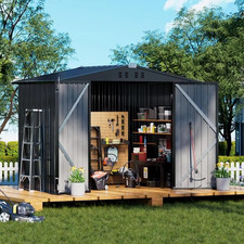 8x6 Metal Outdoor Storage Shed