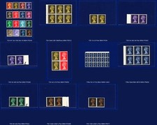 1967-70 SG723-744 Pre-Decimal