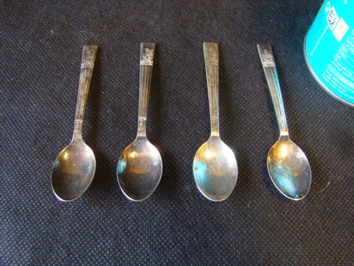 Silver plated demitasse tea - silver,