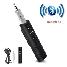 2-in-1 Wireless Bluetooth 5.0 Transmitter Receiver Adapter Audio 3.5mm Jack Aux