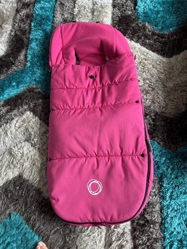 Hot pink bugaboo footmuff - pink,