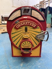 1920s 'Cricketers' Slot Machine - Sympathetically restored - Delivery possible