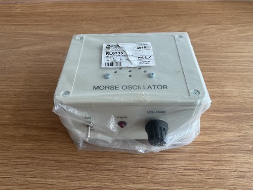 Morse code practice - code, oscillator
