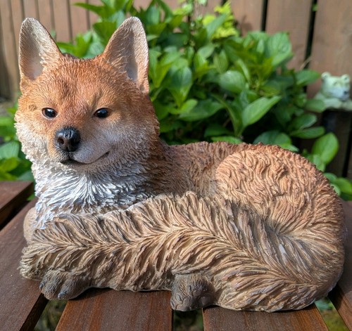 Resting fox vivid - resting, by