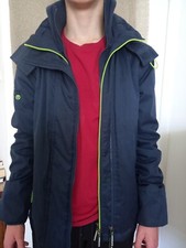 superdry blue windcheater