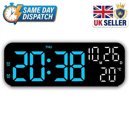 Led electric digital alarm - led,