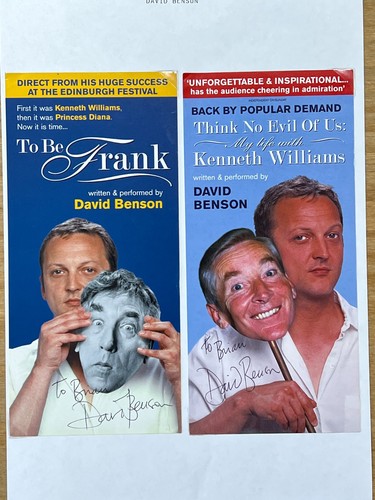 Signed theatre flyers - flyers,