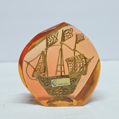 Vintage mcm lucite - mcm, paperweight