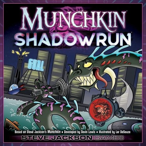 Munchkin shadowrun board game - munchkin,