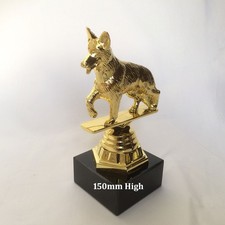 Dog Trophy,  Free Engraving
