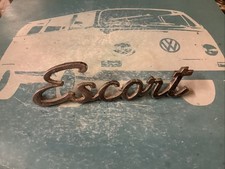 Ford Escort Rear Boot Badge Mark 1 Escort Mk1 Genuine Ford