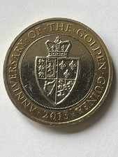 Mint error £2 Coin Anniversary Of The Golden Guinea 2013