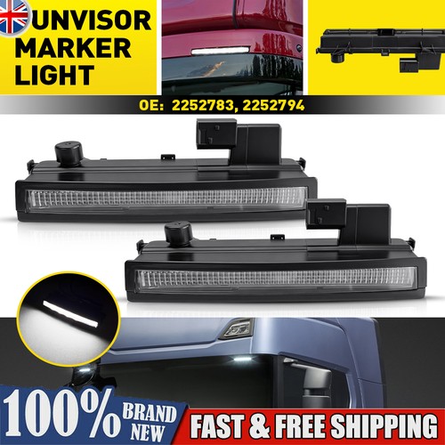 2pcs sunvisor led white - 2pcs,