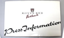 ROVER 800 Fastback Car Press