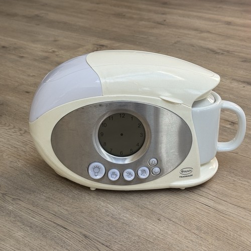 Swan teasmade lcd - swan, clock