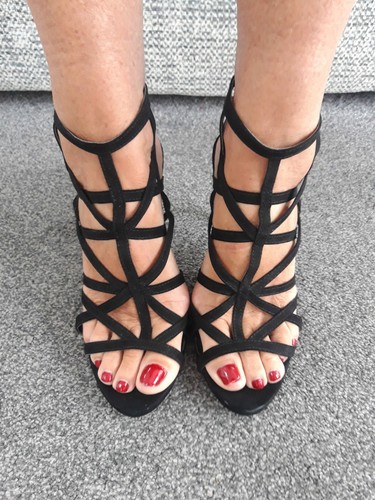 Forever ladies black suede - forever,