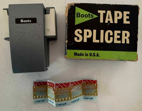 Vintage boots 8mm tape splicer - vintage,