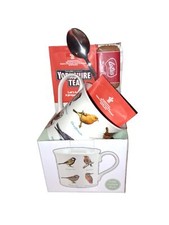 Yorkshire Tea, Biscoff Biscuit & Bird Mug Gift Set Xmas Birthday 