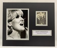 RARE Dusty Springfield Signed