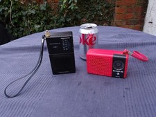 2 Vintage Transistor Radios -
