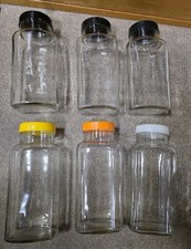 6 x Large Vintage Sweet Shop