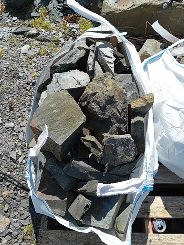 Welsh slate rockery and - slate,