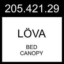 IKEA LOVA LÖVA Bed Canopy