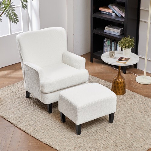 Padded boucle fabric - padded, accent